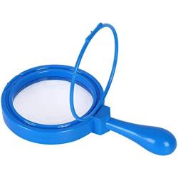 Rongon Magnifying Glasses for Kids, Jumbo Magnifiers with Stand, Portable Handheld Exploration Play Loupe 5X Magnification Children Toy, Easy Grip, Ages 3+