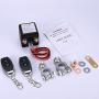 KTNNKG DC12V Remote Battery Disconnect Switch Auto On Off Kill Switch for Car, 200A Electromagnetic Solenoid Valve Terminal
