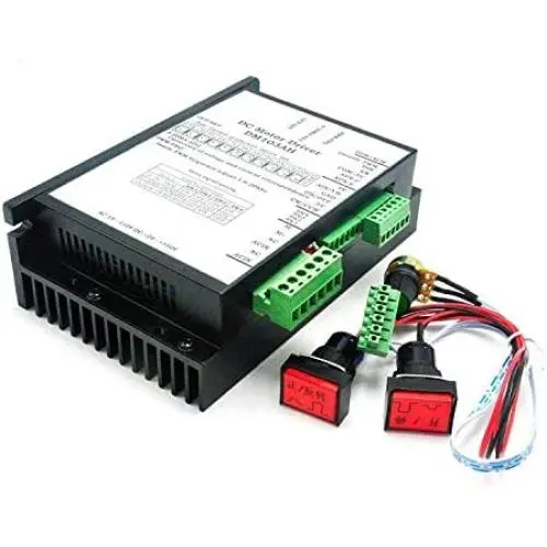 AC20-110V input DC Motor Speed Controller Board PWM Spindle 2000w w/PLC/MACH3