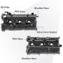 MOSTPLUS Engine Valve Cover Set Compatible with 02-07 I35 Altima Maxima Murano 3.5L 264-985 264-984 (Set of 2)