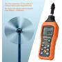 Digital Tachometer Motor Tachometer Gauge PEAKMETER PM6208A Contact Type Tachometer RPM Motor Speed Gauge Tester Meter Data Hold Display Back Light 50-19999RPM