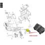Drive-up MCOR Potentiometer Accelerator for Club Car Precedent, MCOR Motor Controller for 2004-2011 Golf Cart, Replace 103327901