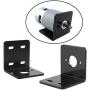 Motor Bracket, High Hardness Right Angle Bracket Holder Support Fixed Base for NO. 775 Motor, Easy to Mount and Fix Motor for Drilling, Polishing
