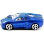 ECOiNVA Wireless Sports Car Mouse Laptop Desktop Computer Mice 2.4G USB Optical Mouse (Blue)