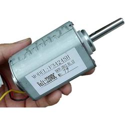 Pangocho Jinchao-Dc Motor Micro 220V Generator Motor, Double Ball Bearing High Efficiency Wind Turbine Generator Brushless DC Motor DIY, Easy to Install