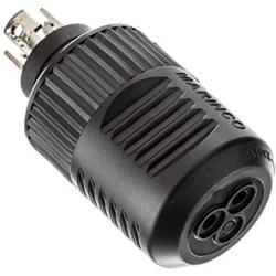 MotorGuide 8M0092065 Trolling Motor Replacement Plug — Medium Duty, Use with 16- to 8-Gauge Wire, Connects with Receptacle