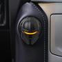 Mando The Mandalorian Star Wars Push to Start Button Cover, Car Ignition Button Cover, Car Start and Stop Button Decoration Ring, Anti Scratch Car Button Decoration Ring (Black)