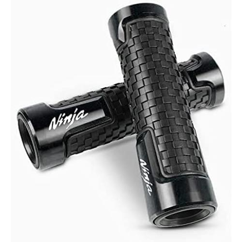 7/822mm Motorcycle Non Slip Handlebar Grips for Kawasaki Ninja 250R 300R 250 650 1000SX ZX6R ZX9R ZX10R ZX12R ZX14R ER6F ER6N