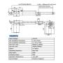 INTBUYING Electric Linear Actuator 100mm（3.94inch）12V DC with Mounting Bracket Heavy Duty 6000N/1320LB Actuators Controller