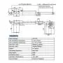 INTBUYING Electric Linear Actuator 100mm（3.94inch）12V DC with Mounting Bracket Heavy Duty 6000N/1320LB Actuators Controller