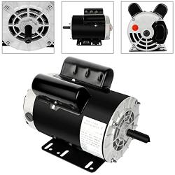 5 HP SPL Air Compressor Motor 3450RPM Single Phase Electric Motor 56 Frame 208-230V 5/8