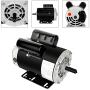 5 HP SPL Air Compressor Motor 3450RPM Single Phase Electric Motor 56 Frame 208-230V 5/8