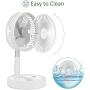 Portable Standing Fan with Remote Controller, 7.5