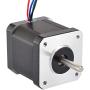 STEPPERONLINE 0.9deg Nema 17 Stepper Motor Bipolar 2A 46Ncm/65oz.in 42x42x48mm 4-Wires DIY CNC