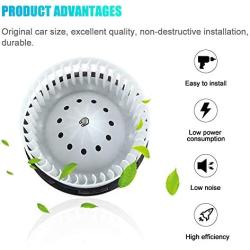 AC Heater Blower Motor for Cadillac Escalade, Chevrolet Silverado 1500 2500 3500 Tahoe, GMC Sierra 1500 2500 3500 Yukon Replaces # 700089, 52400424, 1581647