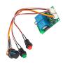 Motors Control Switch, Adjustable Duty Cycle CW CCW Rotation Motor Speed Controller Digital Display for Machine