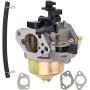 GX390 Carburetor Replacement for GX340 GX360 GX390 11HP 13HP Engine Generator Lawn Mower Motor Replaces 16100-ZF6-V01 ,16100-ZF6-V00 (with Spark Plug and insulator)