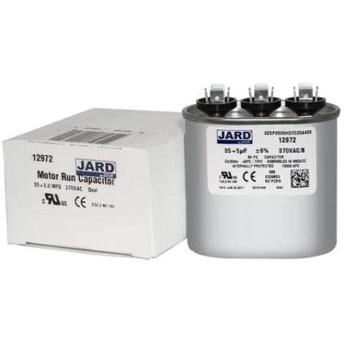 Motor Dual Run Capacitor Oval 35 + 5 MFD uf MFD 440 Volt VAC 12972