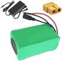 Jieoto 48V Electric Scooter Lithium Battery Pack 10Ah 13S 3P E-Bike Li-ion Battery for 250W 350W 500W 750W 1000W Motor with Charger Fit for Electric Bicycle Electric Scooter Tricycle