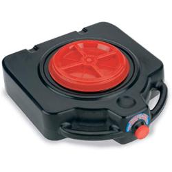 LUMAX LX-1632 Black 15 Quart Drainmaster Drain Pan and Waste Oil Storage. Ideal for Oil Recycling, Drain Direct - No Oily Tub, Funnel, or Mess. No Mess to Clean-Up on Top or Side.