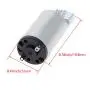 Fielect DC 6V Micro Vibration Motor 2-Terminals High Torque Cylinder Mini Electric Motor, RF1220