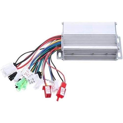 Pangocho Jinchao-Dc Motor DC 36V/48V 350W Brushless DC Motor, for Electric Bicycle E-Bike Scooter, Regulator Speed Controller 103x70x35mm, Easy to Install