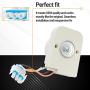 Ultra Durable WR60X28783 Refrigerator Evaporator Fan Motor Replacement Part by BlueStars - Exact Fit for GE & Hotpoint Refrigerators - Replaces Part Numbers WR60X23584, WR60X31522, AP6977246