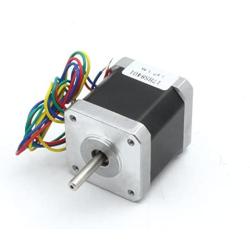Nema 17 Stepper Motor 48mm 78oz-in 1.8A High Torque 52N.cm 2 Phase 1.8 Deg 4 Wire for 3D Printer/CNC Router XYZ Axis/Engraving Machine