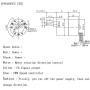 DC Brushless Gear Motor Dia 37mm 12V 35RPM with Installing Bracket