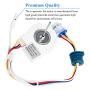 Ximoon WR60X10074 Evaporator Fan Motor Replacement for GE Hotpoint Refrigerators Fit 914169 AH304658 EA304658 PS2364950 1550741 AP4438809