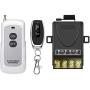 Electop Wireless Remote Control Switch AC 90V-264V, Wireless RF Switch 30A Relay Light Switch with 984ft 328ft Long Range Remote Controls for Outdoor Lighting Dust Collector System Pump Motor Fan etc
