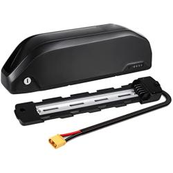 Jieoto E-Bike Battery 48V 10Ah Li-Ion Electric Bicycle Battery Pack with Charger and BMS for 250W 350W Motor, for Mountain Bike Road Bike