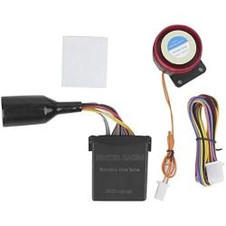 Motorcycle Alarm System,Yctze 2 Way Alarm System Universal ABS Motorcycle Anti‑Theft Remote Control for Security 12V with Remote Start for Most Motorcycle