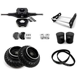 L-faster Components for Mountain Skateboard Without Motor Off-Road Skateboard Belt Drive Motor Bracket Trucks with Protect Cover