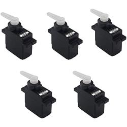 LewanSoul LFD-01 9G Robot Servo 180°Rotation Micro Servo Anti-Blocking for RC Robot (5PCS)