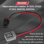 Bestotal Blower Motor Resistor Harness, 15-75221 22957044 1575221 Blower Motor Wiring Harness, Blower Motor Resistor Connector - Compatible with GMC Sierra Yukon XL Chevy Tahoe Suburban Hummer H2