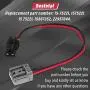 Bestotal Blower Motor Resistor Harness, 15-75221 22957044 1575221 Blower Motor Wiring Harness, Blower Motor Resistor Connector - Compatible with GMC Sierra Yukon XL Chevy Tahoe Suburban Hummer H2