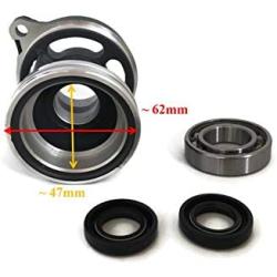 Boat Motor 683-45361-01 93306-00501 93101-17054 Lower Casing Cap Assy with Bearing for Yamaha Parsun Outboard F T 9.9HP 15HP 2/4-stroke Marine Engine