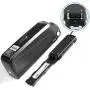 Jieoto 36V Ebike Battery 8AH 10AH 13AH 15AH 21AH Mountain Bike Lithium Li-ion Battery Pack with USB Port, 2A Charger, BMS for 200-750W Electric Bicycles Motor