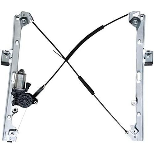 SONTIAN 741-644 Front Driver Side Power Window Motor and Regulator Assembly for Select Cadillac/Chevrolet/GMC Models 2000-2006 Silverado Tahoe GMC Yukon XL Sierra Escalade Pickup Truck SUV