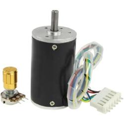 DC 24V 2000R 0.17A 120G.cm 38mm Diameter Low Noise Adjustable Speed Brushless Motor