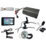 TFT Display 48V-72v 100A 5000w Electric Bike Controller sine Wave System Programmable Setting sabovton Controller