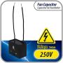 Appli Parts Fan Capacitor 10 mfd (microfarads) uf 250 VAC with 2 Wire Terminal Connections compatible with any brand with same capacitance 1-7/8in Width 1in depth 1-1/2in Height CAP-10-250-2C