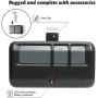 Replacement for Liftmaster Chamberlain Sears Craftsman 893max Universal Garage Door Opener Remote 2 Pack
