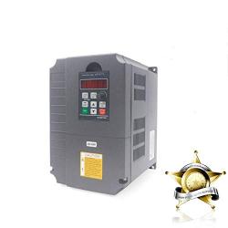 Huanyang Vector VFD Variable Frequency Drive ,Single to 3 Phase,4kW 5HP 220V AC 17A for Motor Speed Control ,GT Series