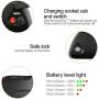Jieoto 36V 48V E-Bike Battery 10AH 13AH 17AH Electric Bicycle Battery Battery Lithium-Ion Rechargeable Battery with 2A Charger, for Motor 250W~1000W Down Tube Pedelec