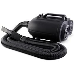 SPTA Double Motor Car Wash Dryer, 2800W Air Cannon Car Dryer Blower - Powerful Car Detailing Car Wash Dryer, Filtered Car Air Dryers, Blowers & Blades, Safer Than Microfiber Towel Cloth -CDRERUS