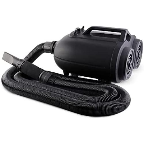 SPTA Double Motor Car Wash Dryer, 2800W Air Cannon Car Dryer Blower - Powerful Car Detailing Car Wash Dryer, Filtered Car Air Dryers, Blowers & Blades, Safer Than Microfiber Towel Cloth -CDRERUS