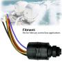 Boat Engine Ignition Switch Fits for Mercury Control Box Applications, Motor Starter Assembly 3 Position 6 Wire | OE Replacement 8717009A2 17009A2 MP41070 MP410701 MP410702