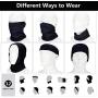 Summer UV Protection Neck Gaiter Scarf Balaclava Breathable Face Cover Scarf